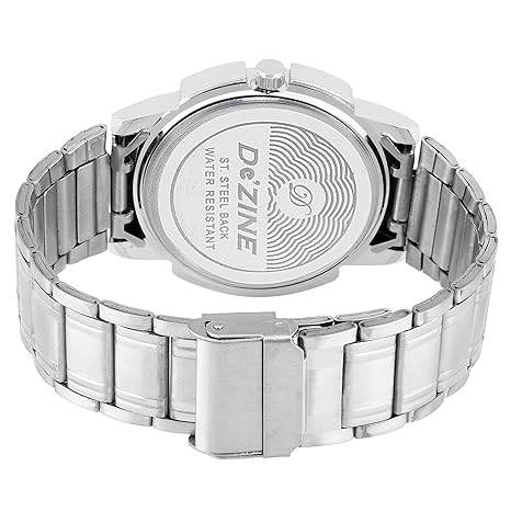 Day and Date Display Analogue Quartz Movement Black Dial Men's Watch