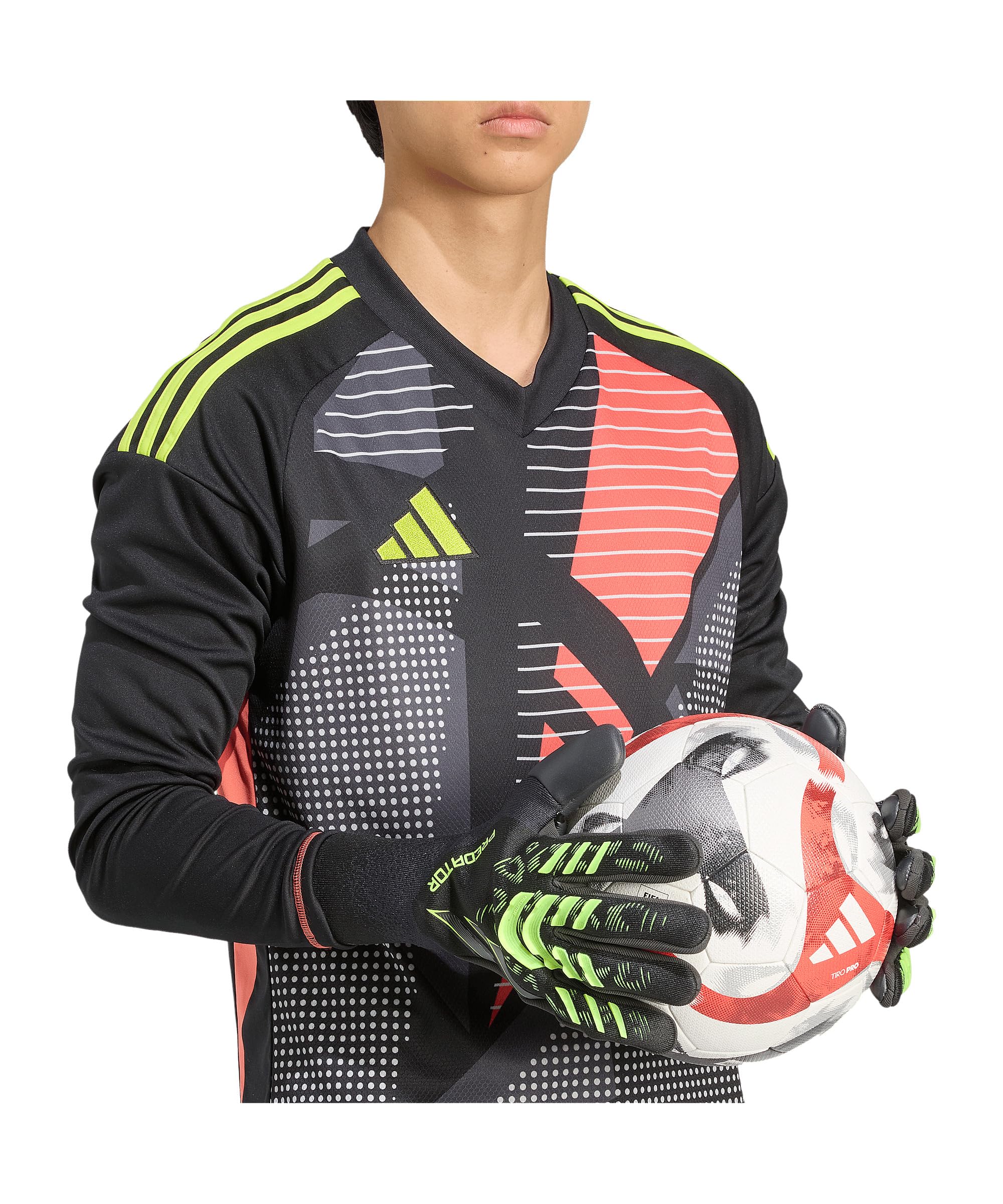 adidas Predator Pro Electric Stealth guanti da portiere