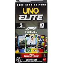 UNO Elite F1 Card Game Booster Set 7+
