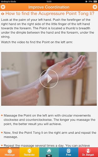 Footballers Health: Improve Concentration, Reaction, Endurance, Pulse, Vision, Coordination, Relieve Muscle Cramp, Back And Knee Pain With Chinese Massage Points - Free Acupressure Trainer #TOP6