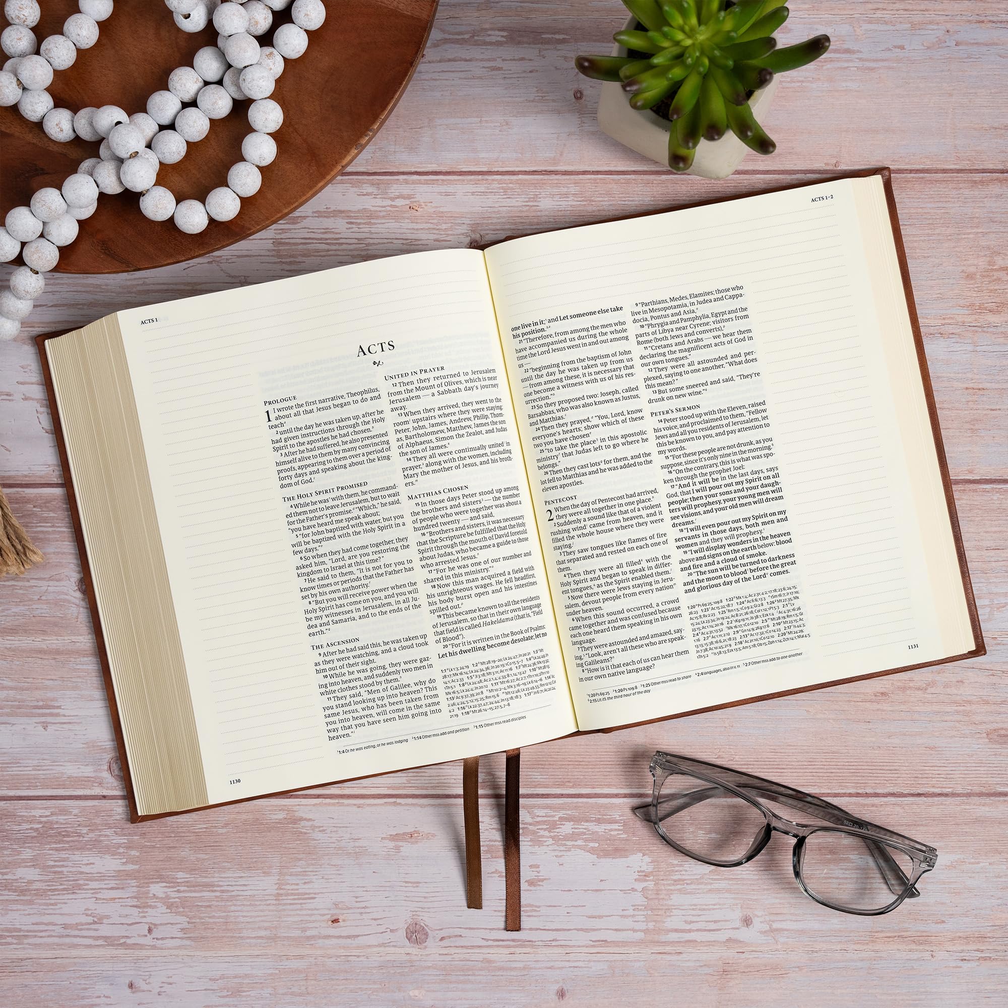 CSB Notetaking Bible, Expanded Reference Edition, Brown LeatherTouch Over Board [Imitation Leather] CSB Bibles by Holman - PT03