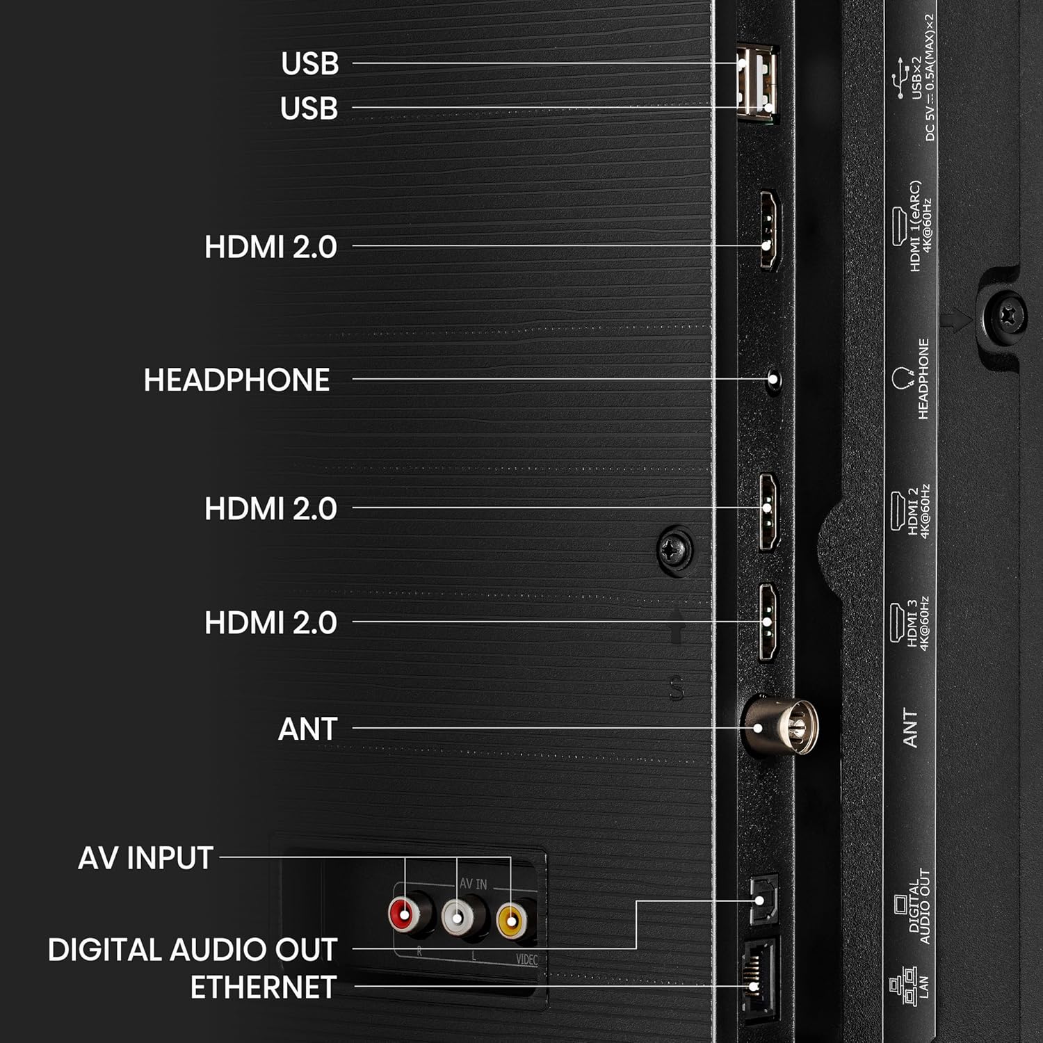 Hisense 43 inch 4K UHD Smart DLED TV - A6K Series | 4K 2026 - view 7