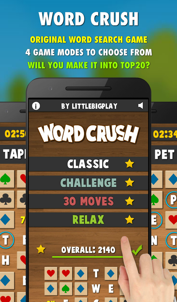 Word Crush PRO App on Amazon Appstore