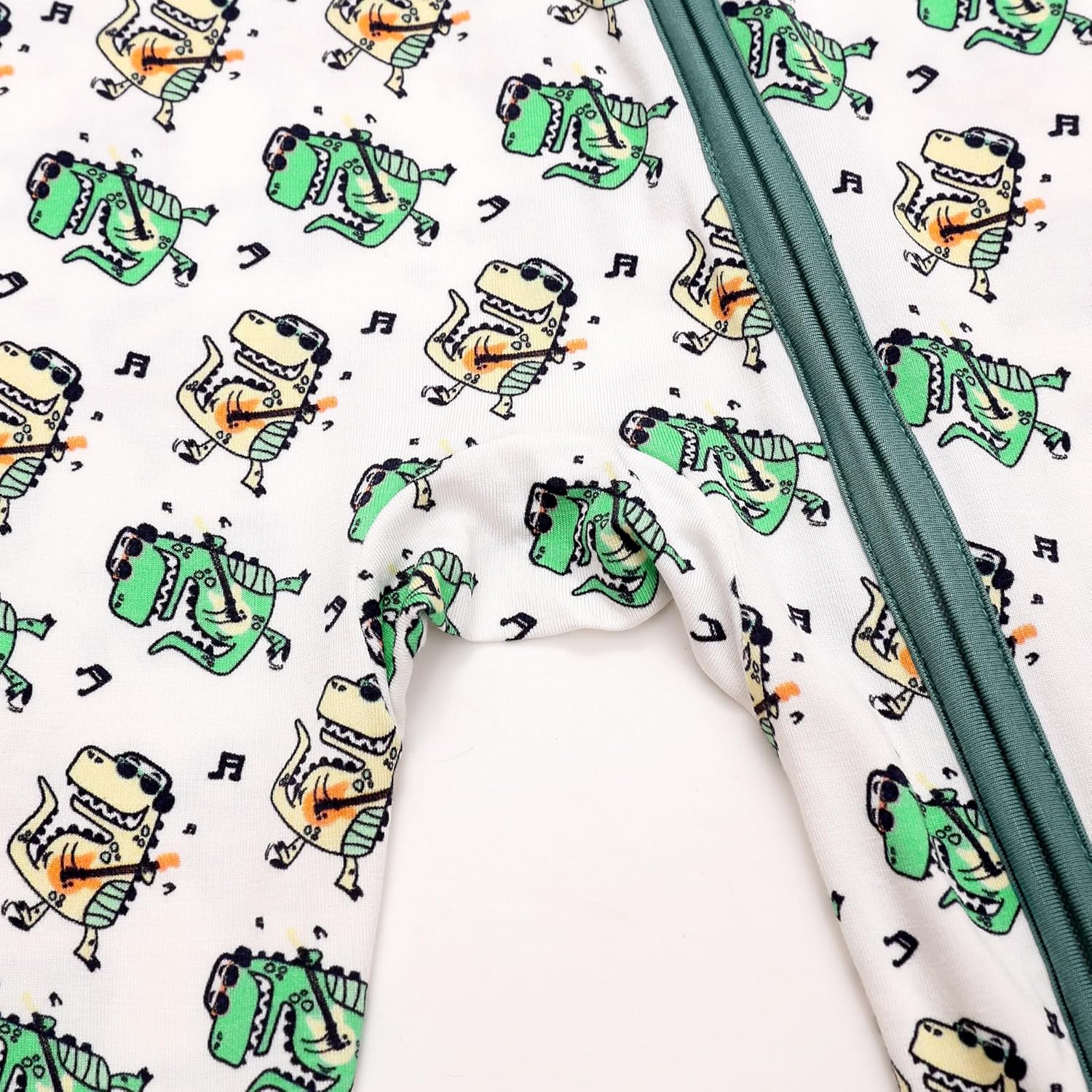 JunNeng Viscose from Bamboo Baby Boy Sleeper with Mitten Cuffs, Footless Soft Zippy Pajamas, Sleep N' Play Romper 0-18 Months - Image 7