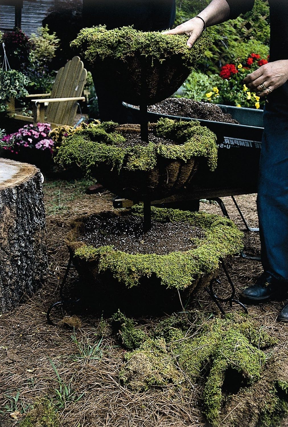 Floral Sheet Moss - Emerald Green Moss - 1.5 Cubic feet