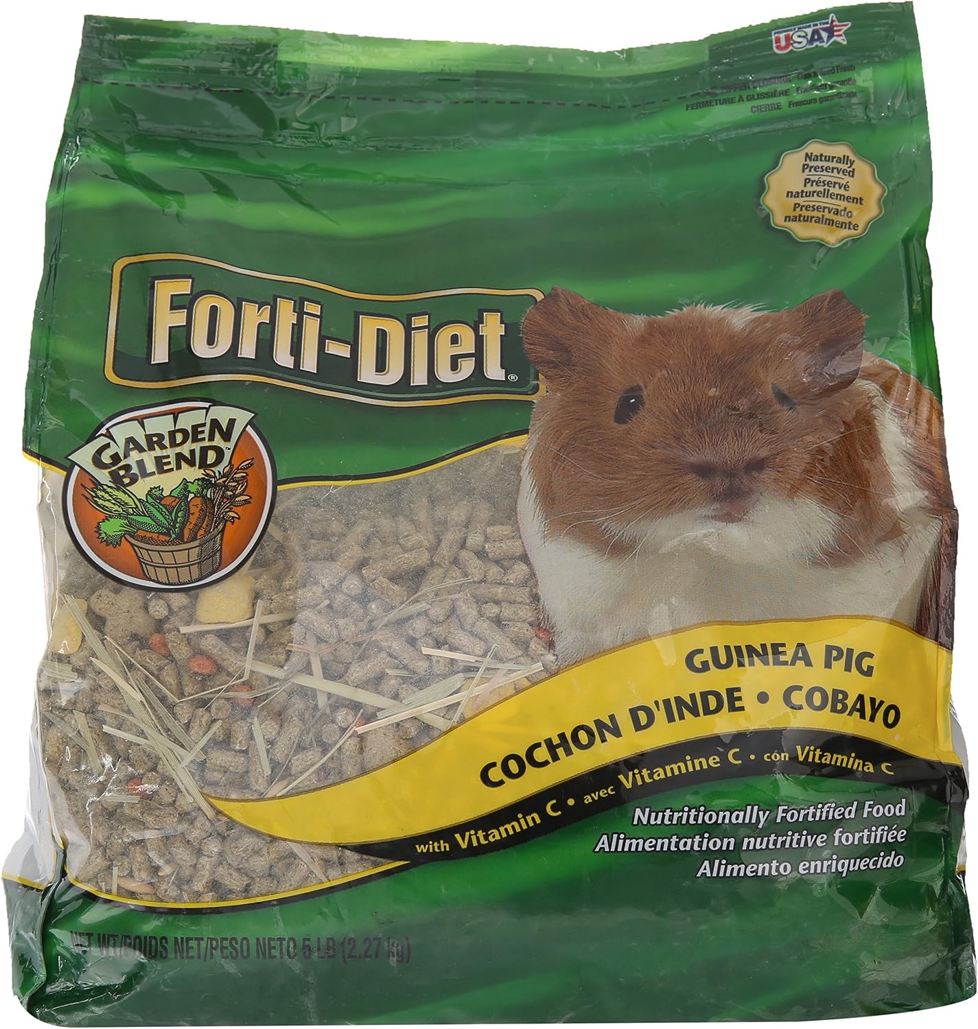 Kaytee Forti Garden Guinea Pig Food, 5 Lb