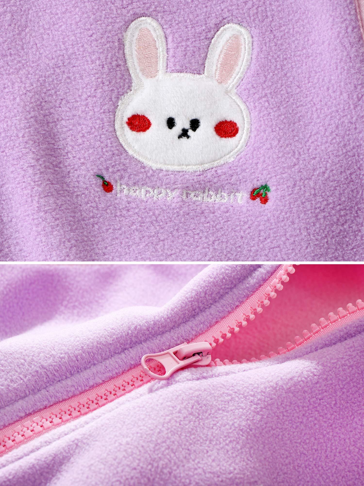 Chaleco de Forro Polar para Bebé Niño Pequeños Niño Niña Chaleco Polar con Cremallera y Cuello Alto Chaqueta Sin Mangas Patrón de Dibujos Animados Talla del Fabricante 80/86/92/98/104/110/116/122/134