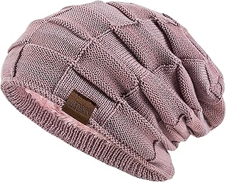 Beanie Hat for Men and Women Winter Warm Hats Knit Slouchy Thick Skull Cap