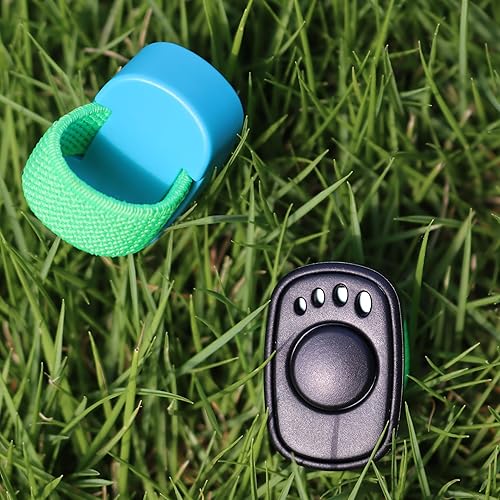 Pet Clicker for Dogs/Cats/Horses/Birds or Other Animals — side view showing full product dimensions