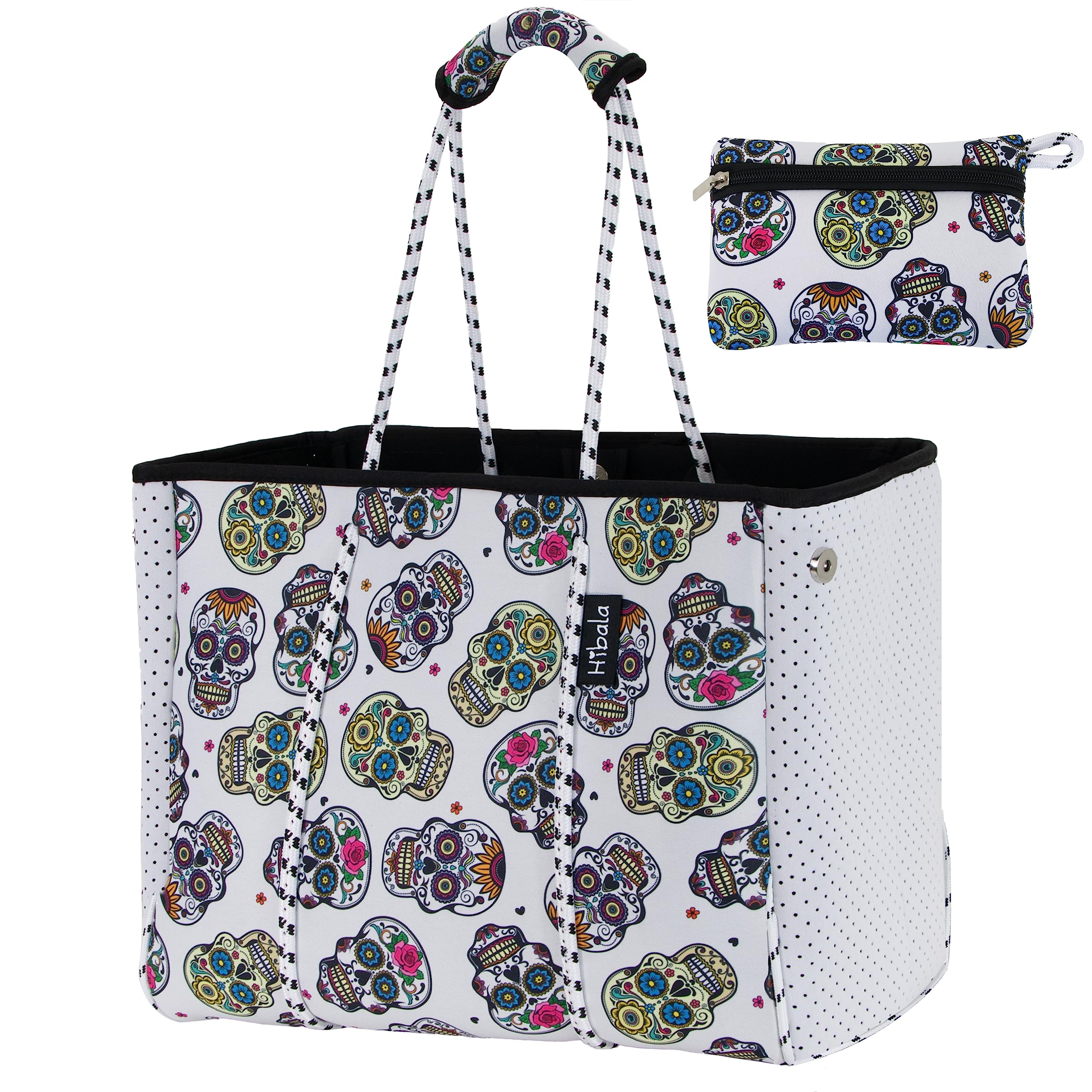 HibalaHibala Neoprene Multipurpose Beach Bag,Gym/Travel/Pool Bag,Tote For Women&Men