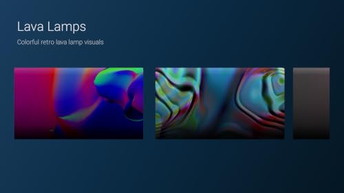 Visualiseur de lampe à lave relaxante - Mouvement liquide rétro coloré 4K – vue 2