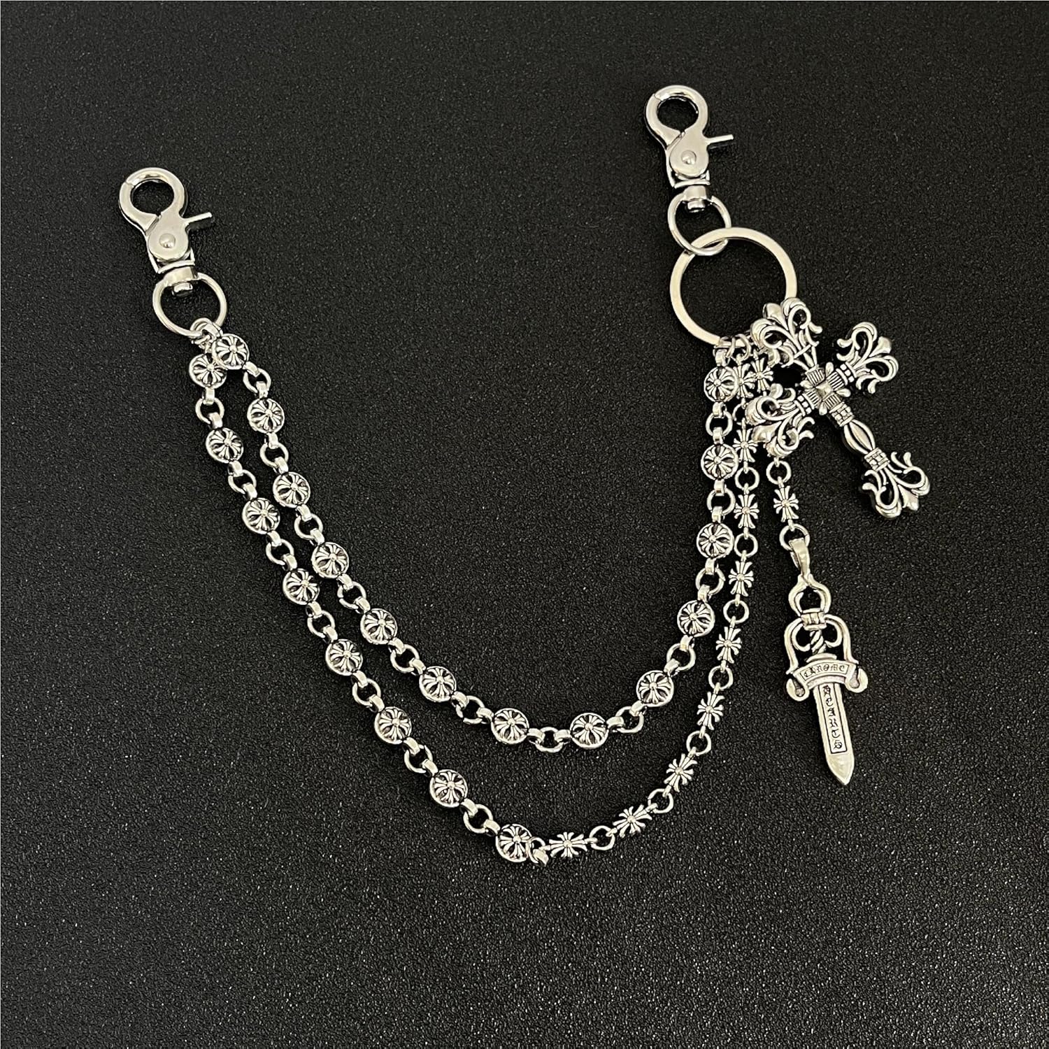 QTMY Chain Keychain Bag Charms for Handbag Purse Backpack Accessories for Bogg Bag,791 - Image 2