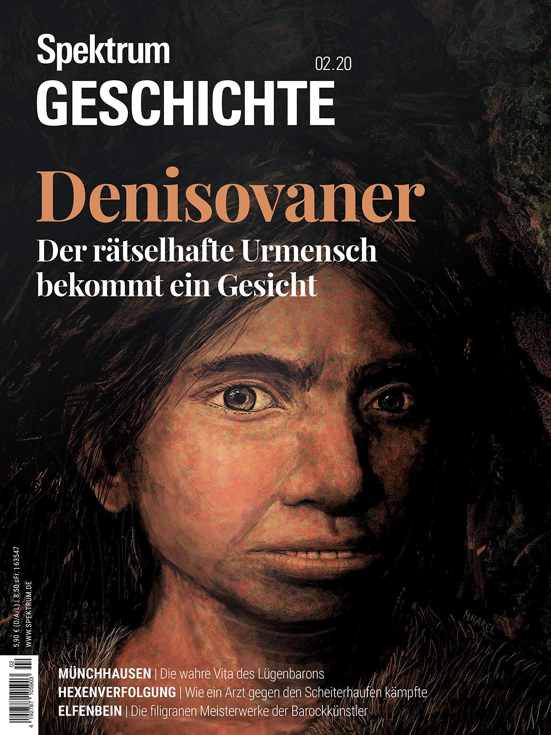 Spektrum Geschichte - Denisovaner: Der rätselhafte Urmensch bekommt ein Gesicht