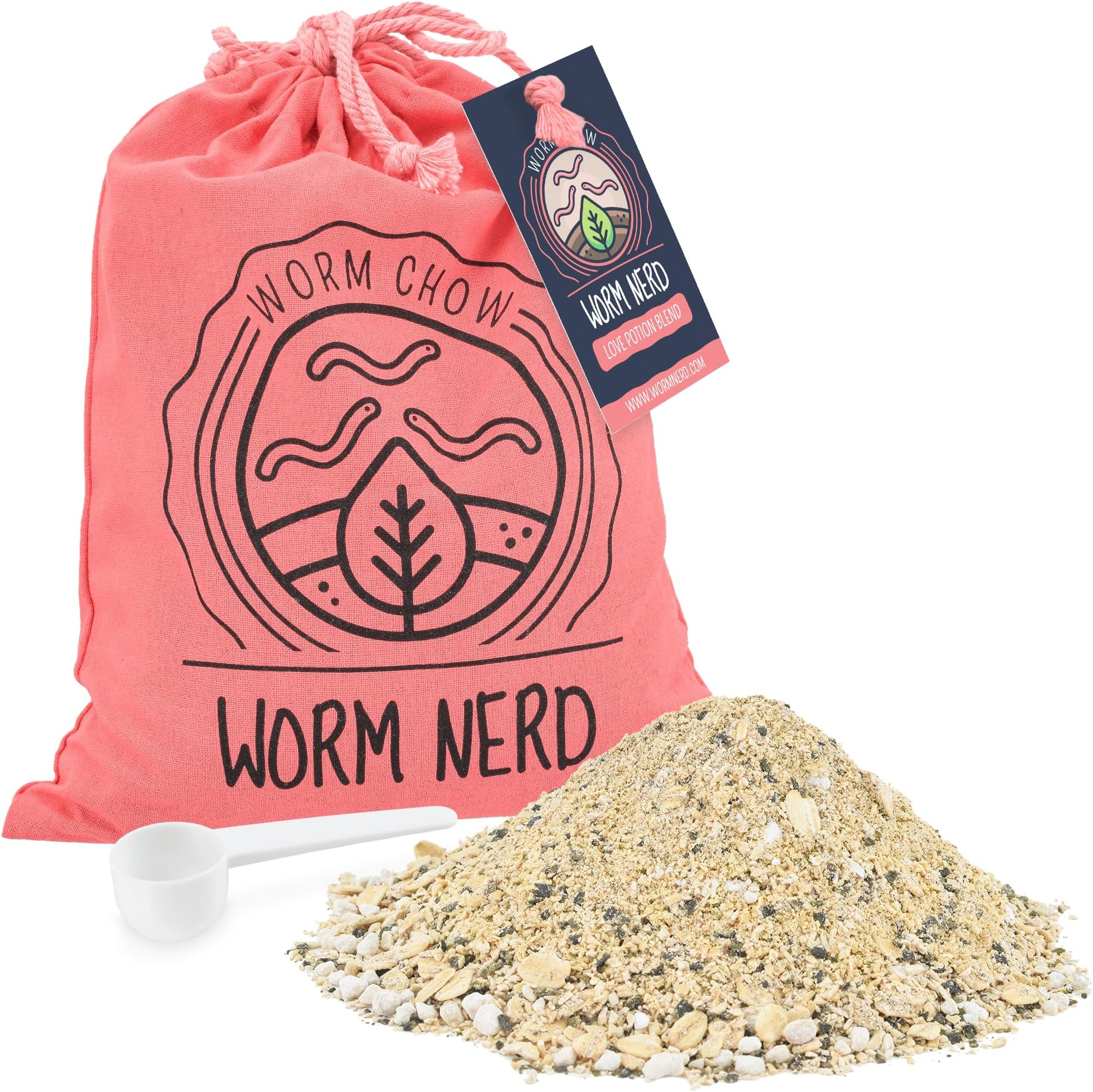 Arcadia Garden Products Worm Chow - Love Potion Blend - 2 lbs, Wormeries, Vermiculture, Feeding, Nutrition