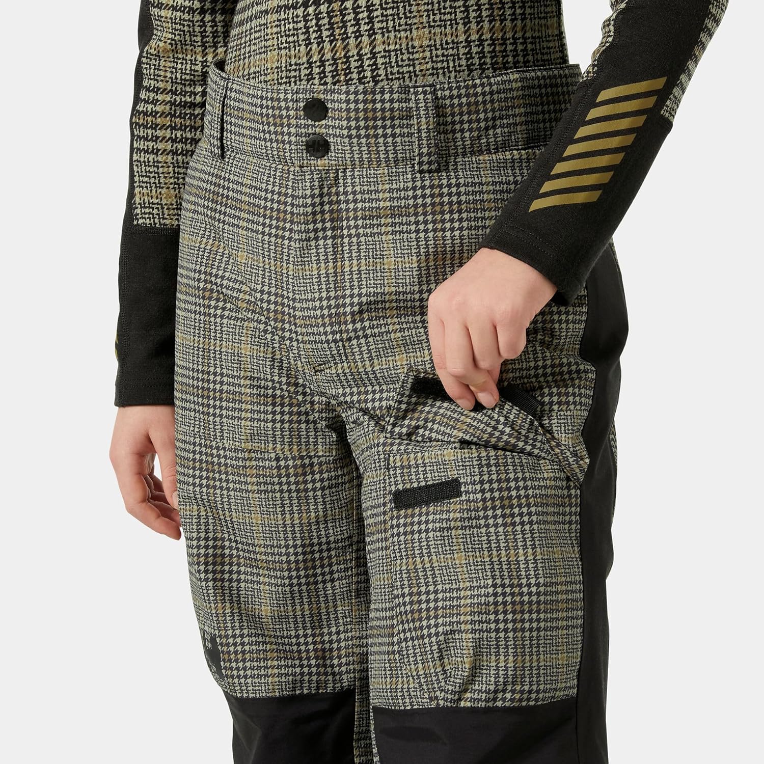 Helly-Hansen Junior Powder LT Pant - Unisex Snow Wear, Waterproof, Breathable, Insulated Ski Pants