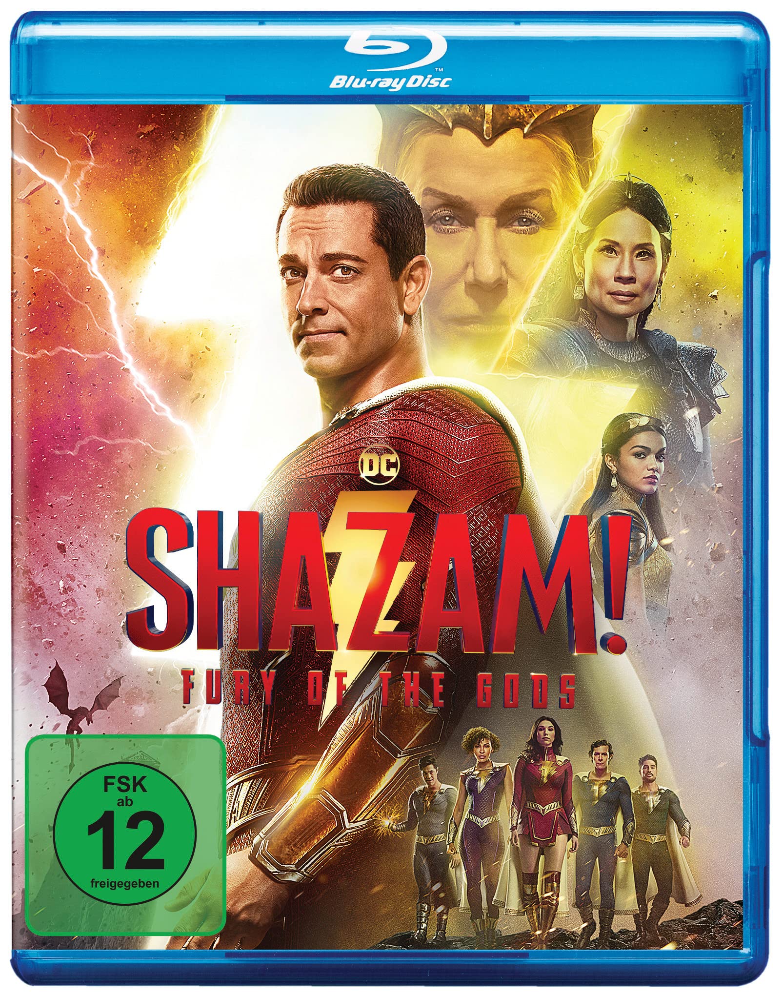 Shazam! Fury of the Gods [Blu-ray]: Amazon.de: Mirren, Helen, Liu, Lucy ...