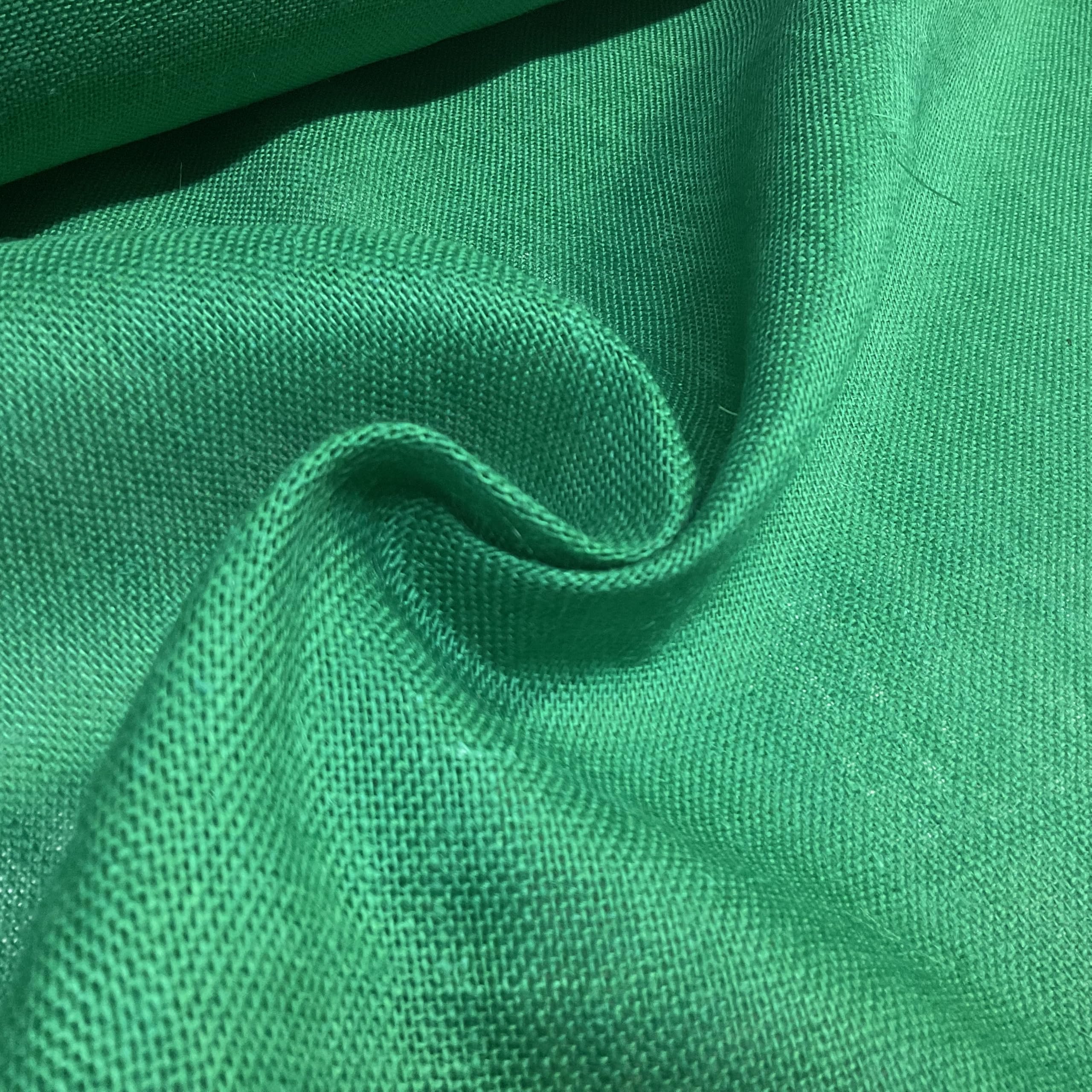 Emerald Green 100% Coloured Jute Hessian Craft Fabric, Ideal for Upholstery (1 Metre Pack)