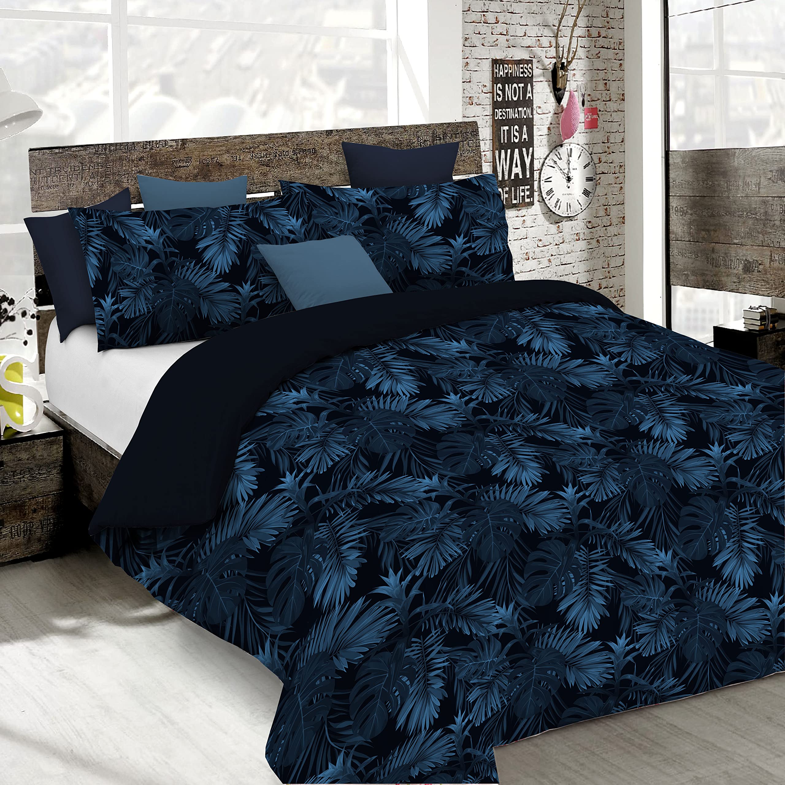 Italian Bed Linen Duvet Cover Fashion, microfiber, Banshee, Single