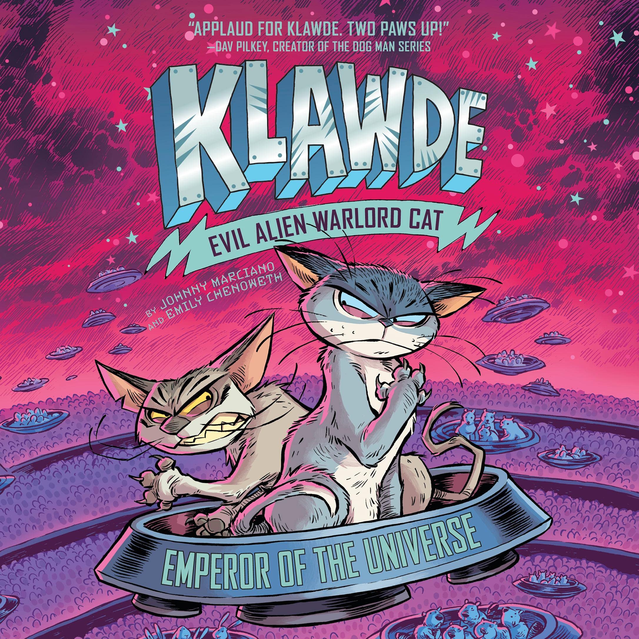 Cover art for Klawde: Evil Alien Warlord Cat: Emperor of the Universe #5