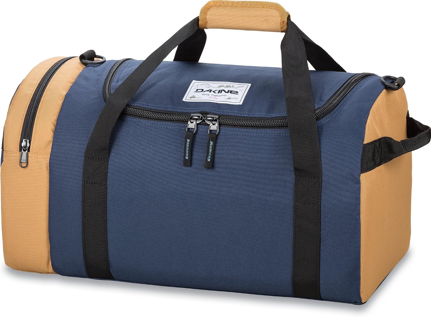 Dakine - EQ Duffle Bag - U-Shaped Opening - Removable Shoulder Strap - External End Pocket - 23L, 31L, 51L & 74L