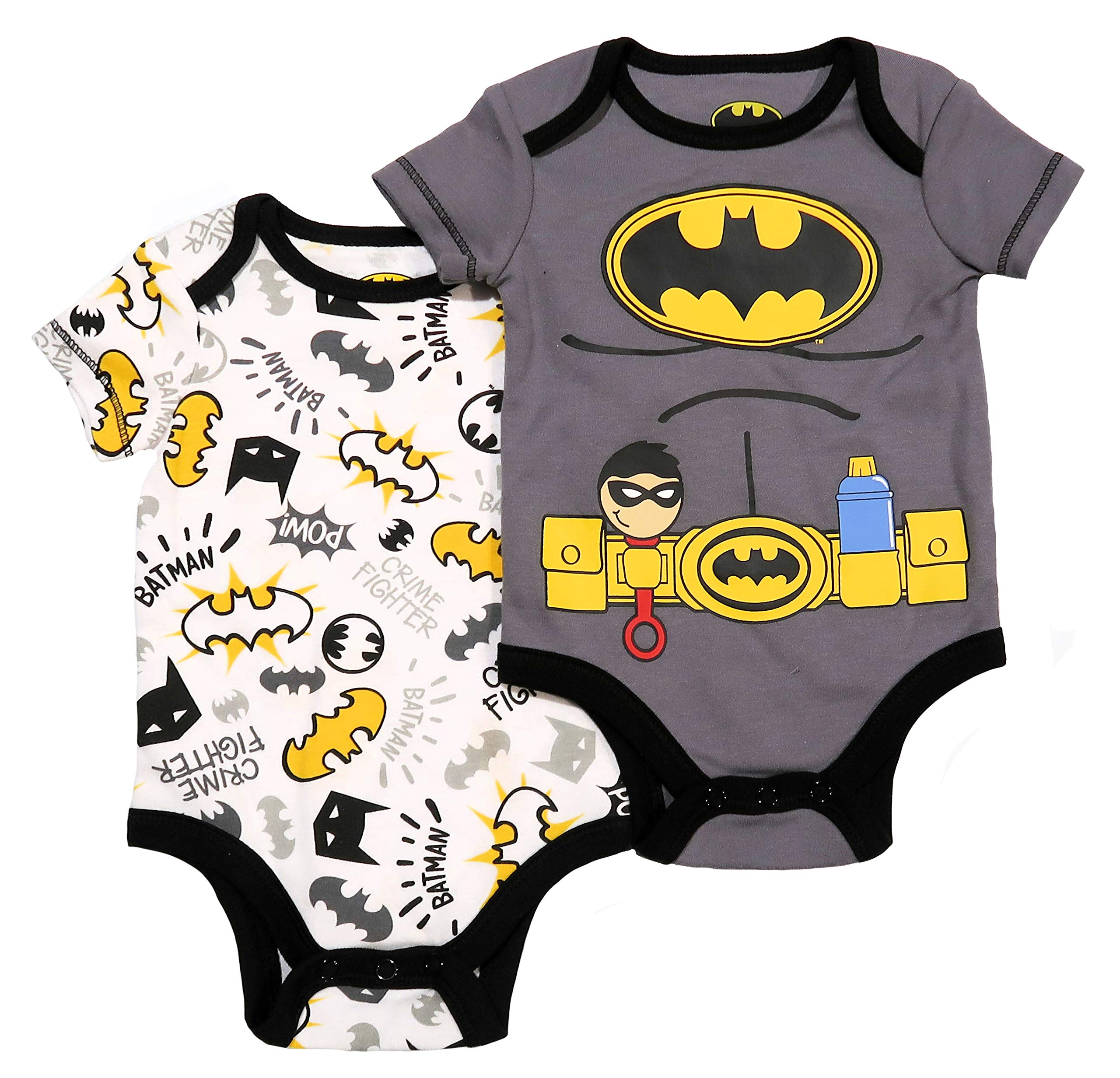 Juego de 2 Pijamas para bebé de Batman para niños