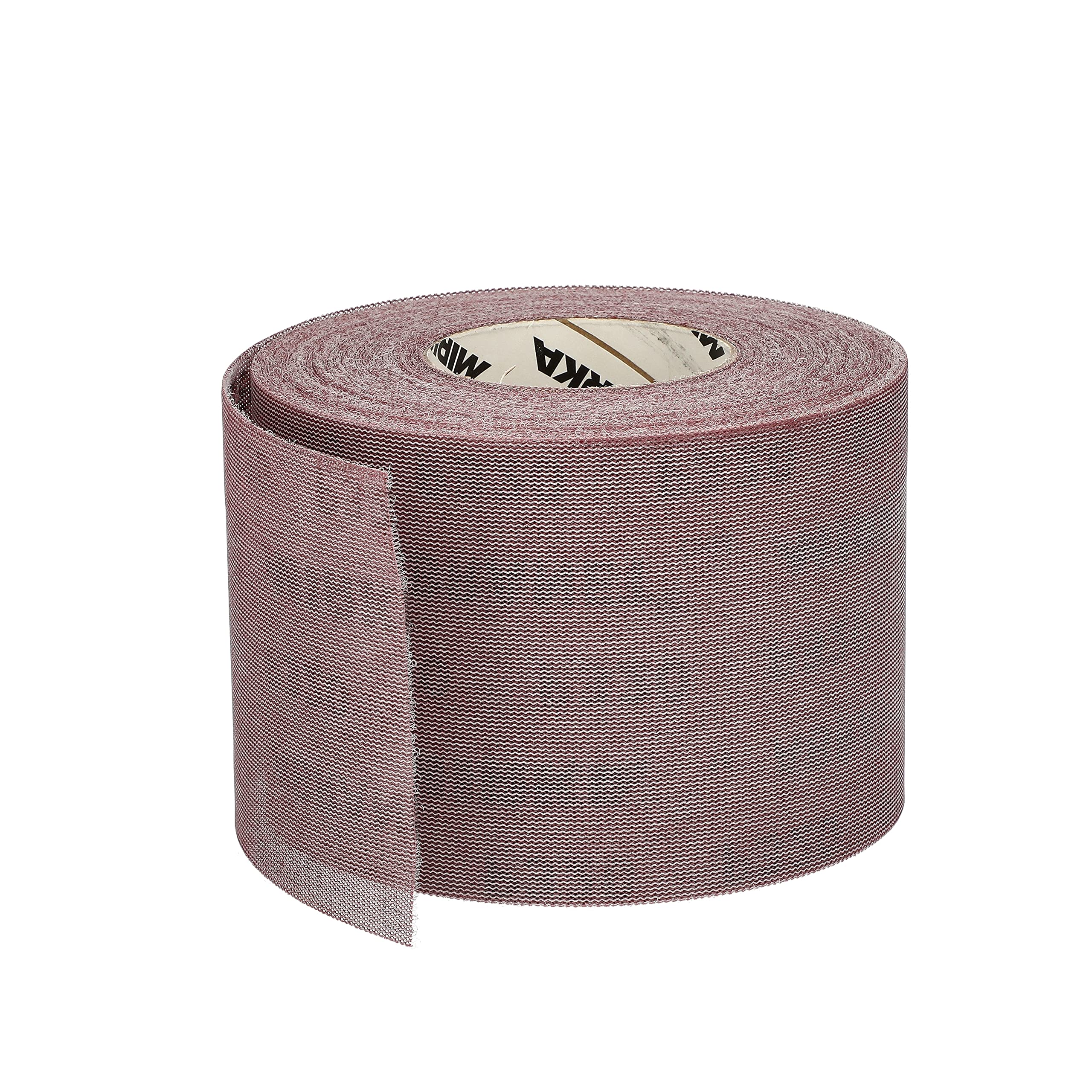 Mirka Abranet rollo lijado neto 115 mm x 25 m cierre adhesivo P320 | Rollo abrasivo con cierre adhesivo para lijar madera masilla barniz plástico compatible con pulidoras y esmeriladoras