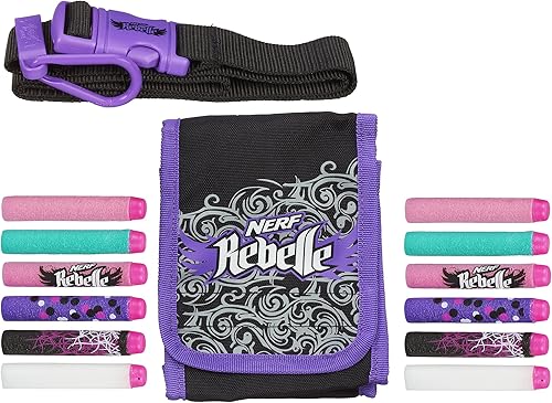 Nerf Rebelle, Bolsa y cinturón de dardos diva