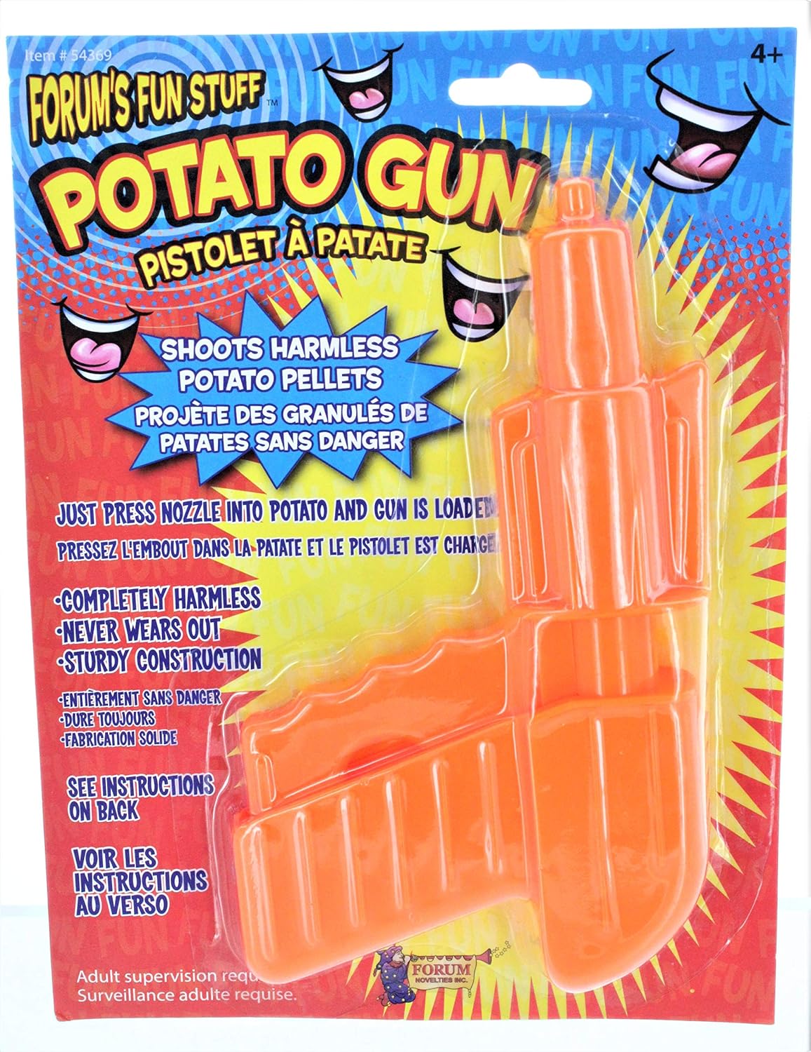 Rhode Island Novelty Six Inch Potato Gun