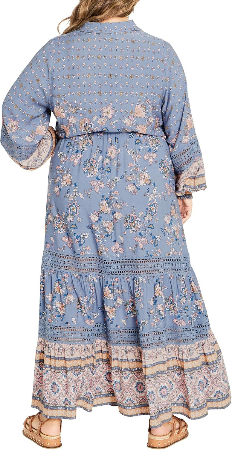 City Chic Plus Size Dress, Angel Falls Maxi Dress - Image 2