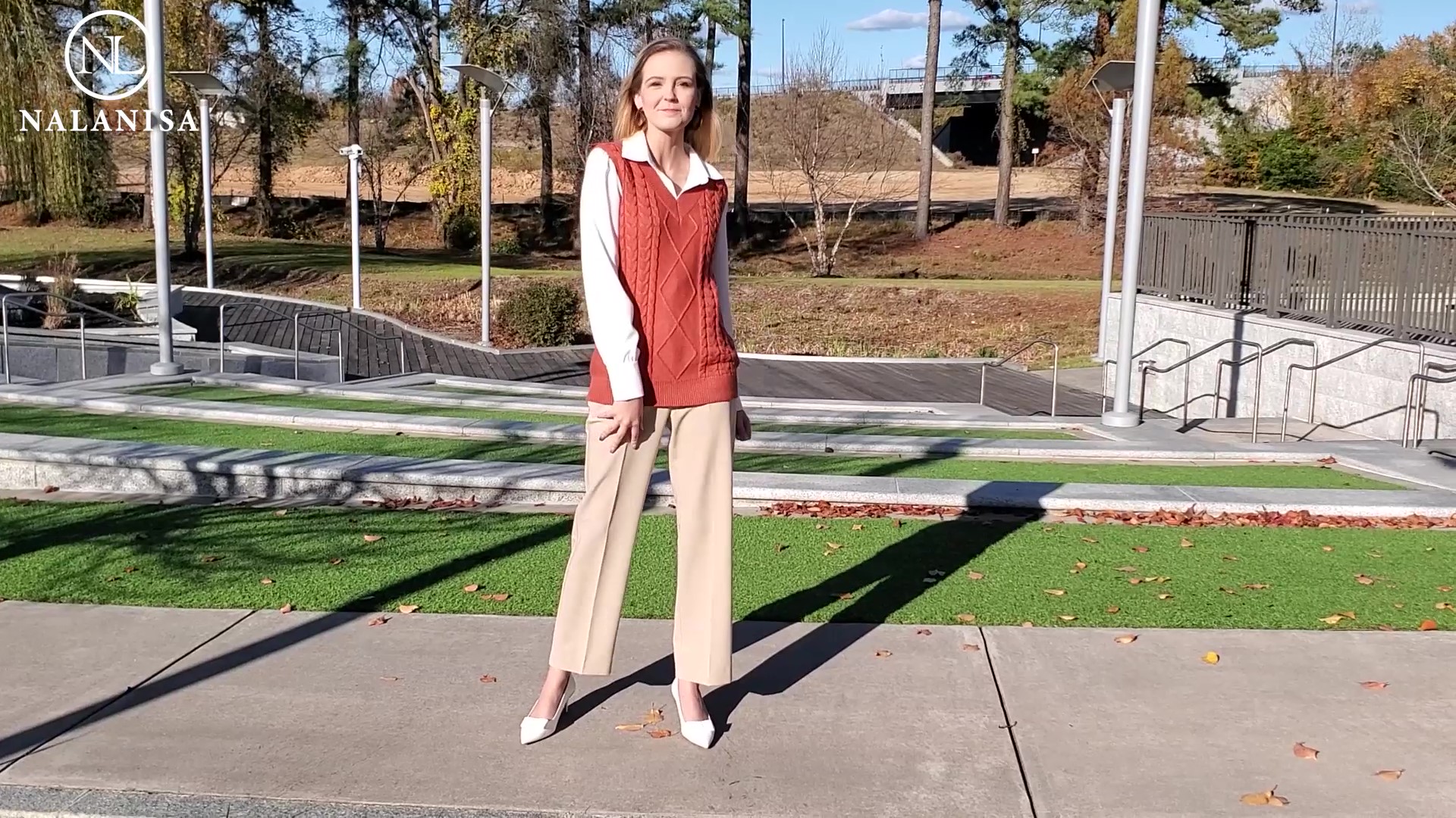 Grunge Clothes Women's Oversized Sweater V Neck Sweaters For Women