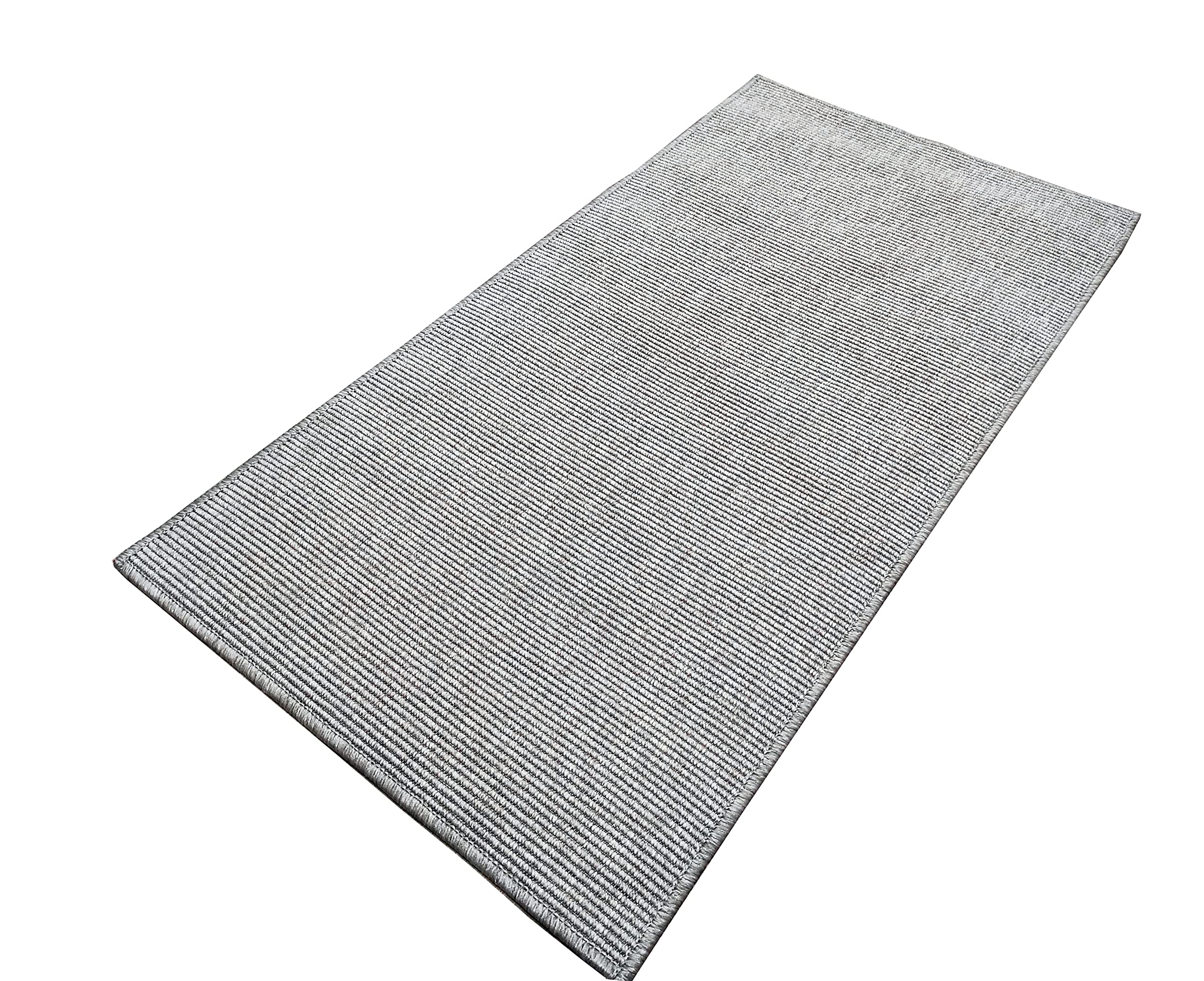 Tadi & Imperio1979 Tapis de Chambre extérieur Lisse, Couleur argentée - Entrée 50 x 150 cm