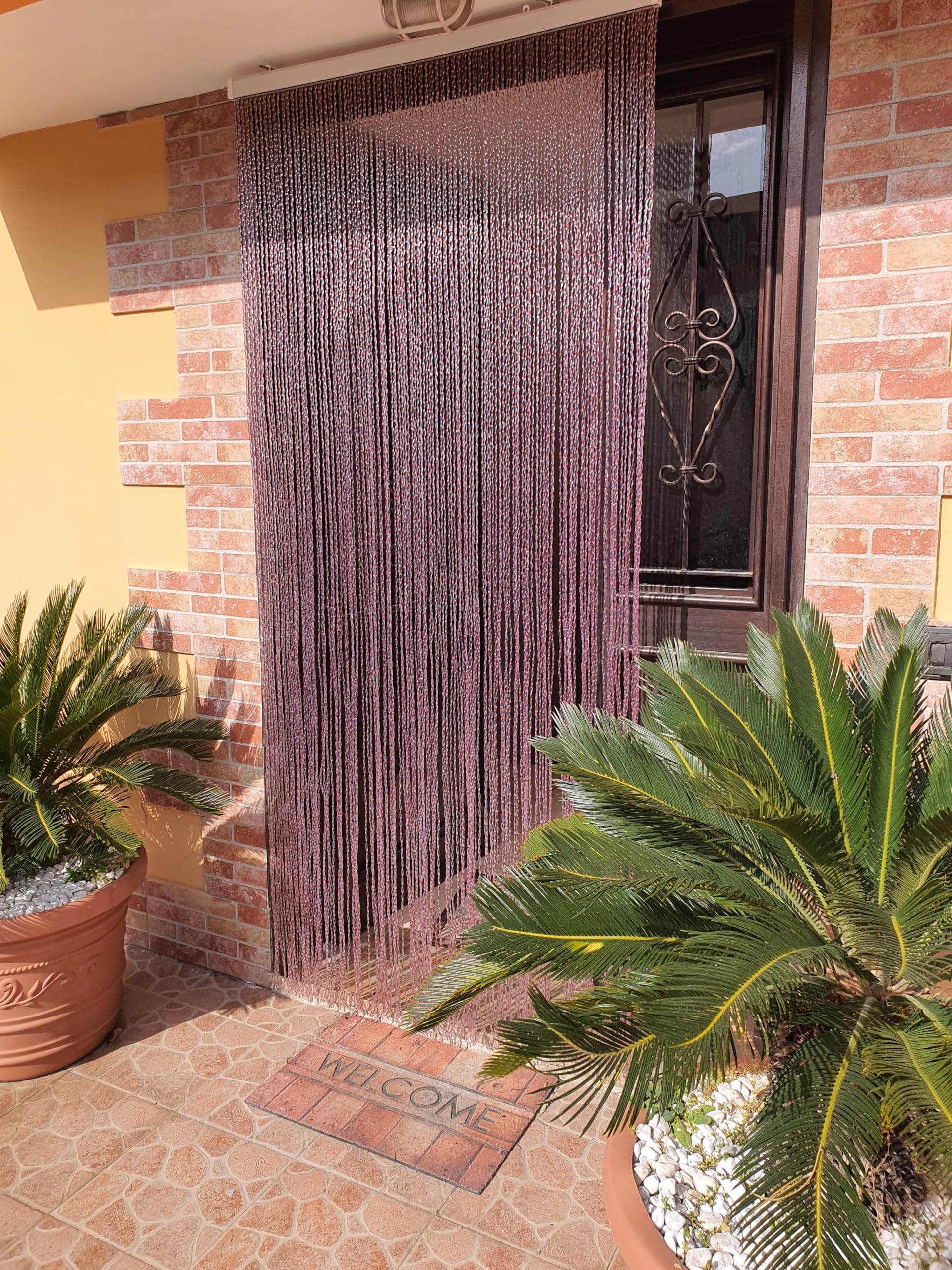 Tenda Zanzariera In PVC Modello Roma - 11 Colori, 4 Misure - Made In Italy - Riducibile - Foto 9