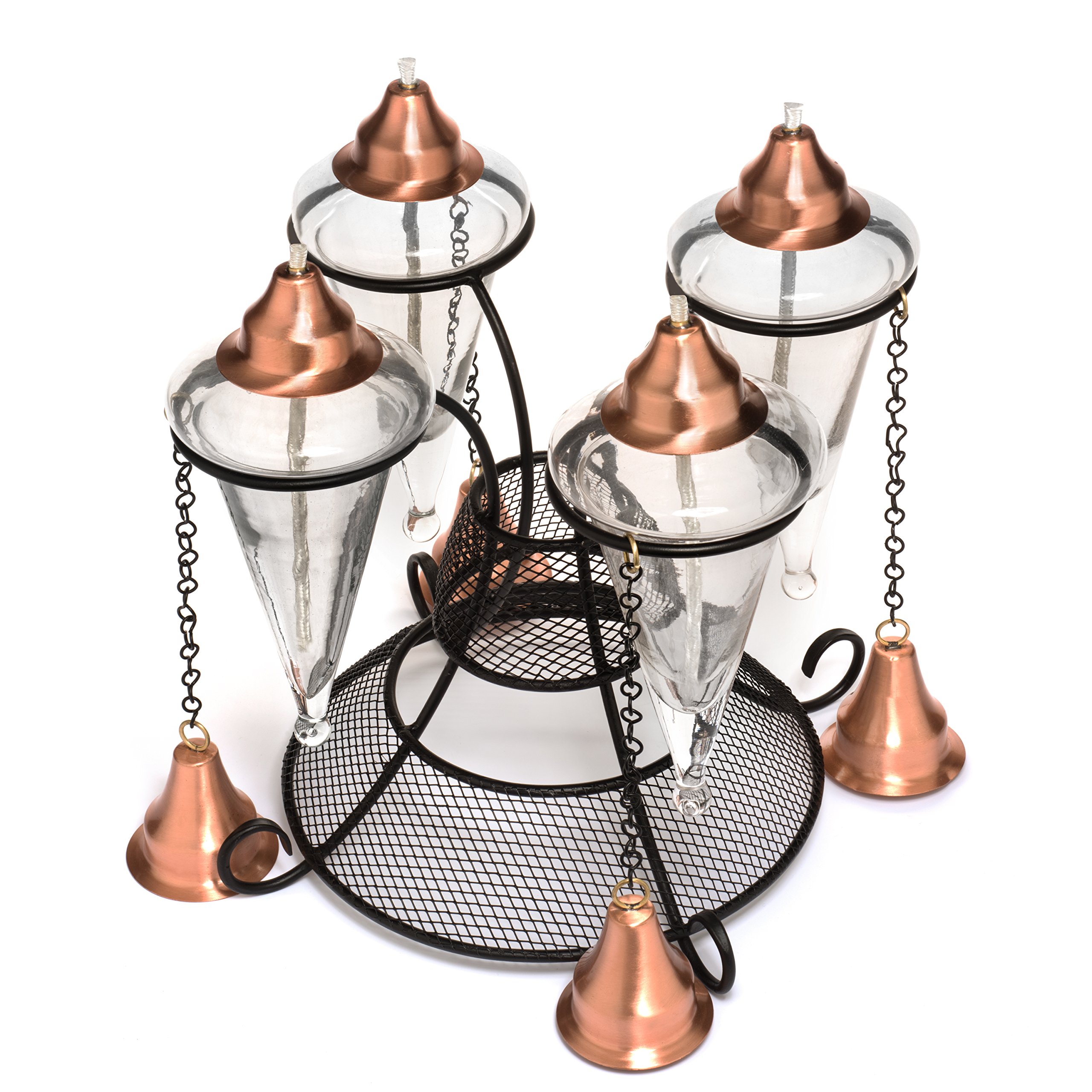 H Potter Outdoor Patio Torch Table Top For Deck Garden