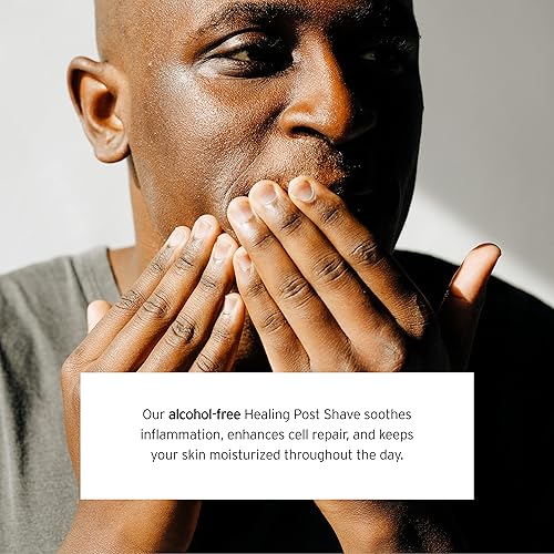 Miniatura 2 de SUPPLY Healing Post Shave - Sin fragancia para después del afeitado, fórmula calmante sin alcohol para hombres, nutre, calma y estimula la