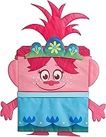 Vista 2 de Idea Nuova DreamWorks Trolls Poppy Figural - Juego de almacenamiento apilable de 2 piezas, rosa
