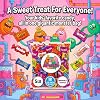 Mezcla de Dulces y Chocolates para Fiestas - 5 lb de dulces a granel para piñatas - Relleno para bolsas de regalo para fiestas infantiles - Paquete variado de chocolates a granel - Dulces envueltos individualmente - Incluye paquete frío 7