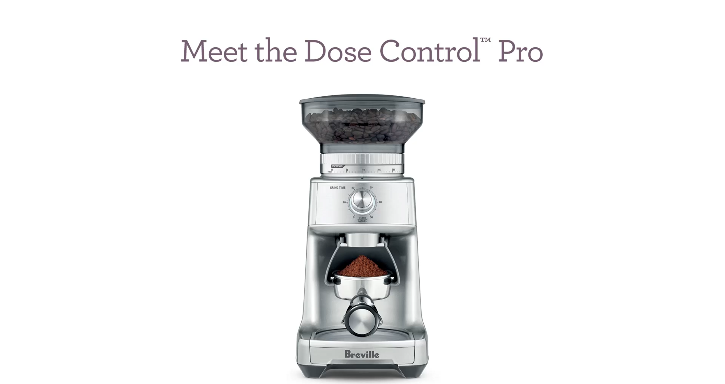 Amazon.com: Breville Dose Control Pro Coffee Bean Grinder 