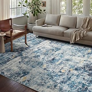 nusoarug 6x9 Modern Thick Pile Area Rug Machi...,