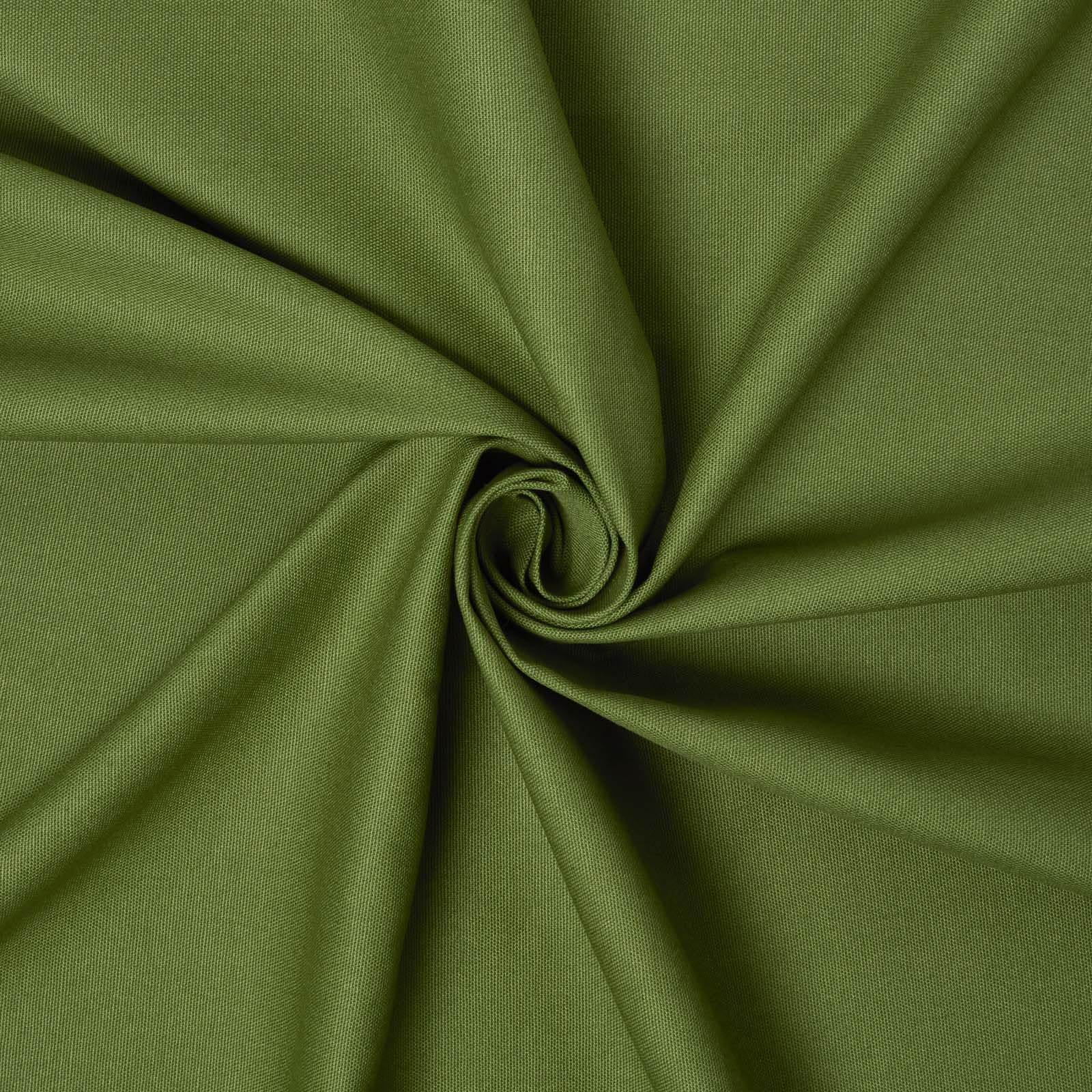 Homescapes Tessuto Cotone Per Arredamento - Venduto Al Metro, Larghezza 150 Cm, Peso 310 G/m², Verde - Ideale Per Tende E Cuscini