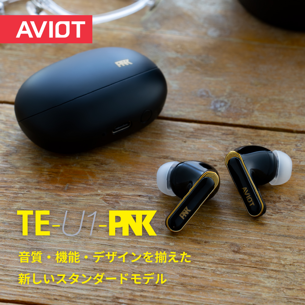 【美品】AVIOT TE-U1-PNK（ピヤホン9）ピエール中野監修モデル AVIOT TE-U1-PNK ピエール中野コラボモデル 新品｜フジヤエービック