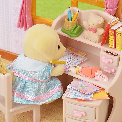 Miniatura 19 de Calico Critters Husky Family - Juego de 5 figuras coleccionables para niños a partir de 3 años