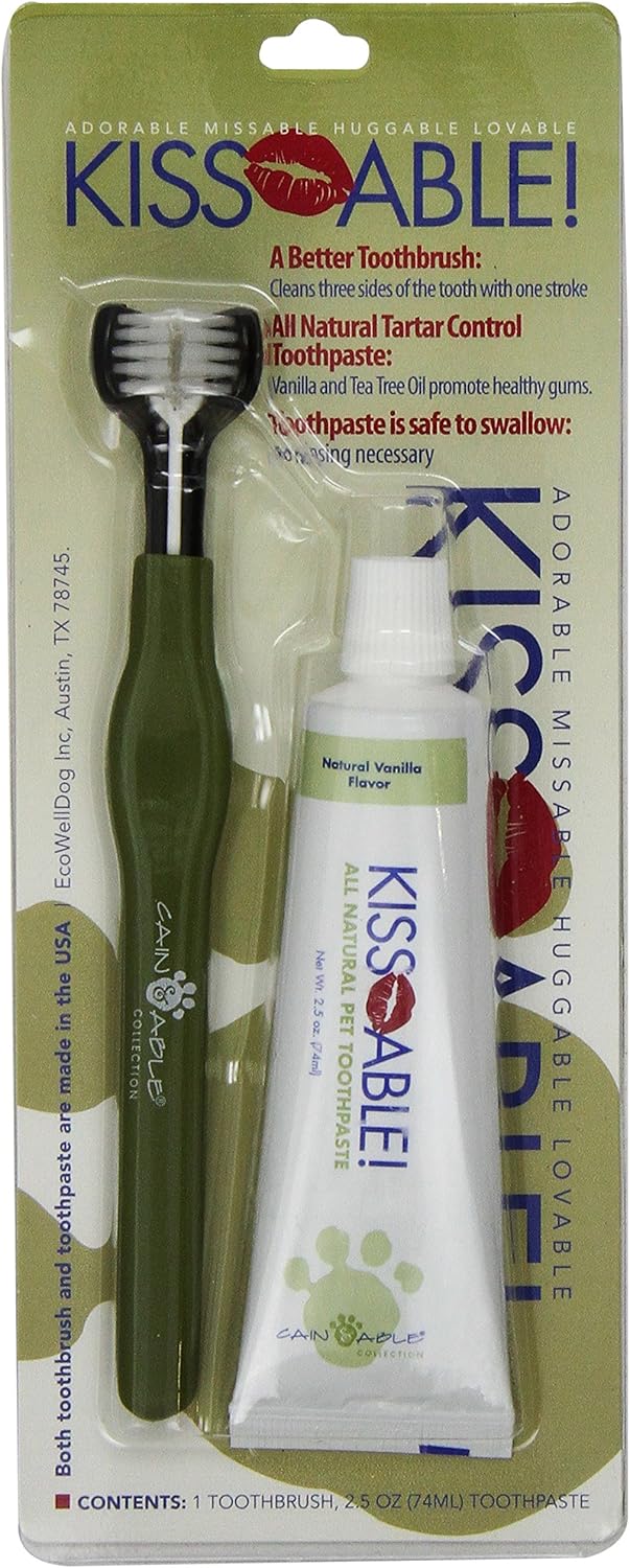 KissAble Dog Toothpaste and Brush Amazon.co.uk Health & Personal Care