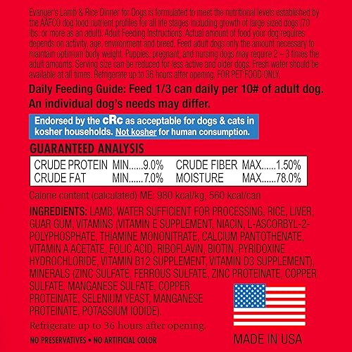 Miniatura 9 de Evanger's Heritage Classics - Pollo cocido para perros, 12.5 onzas (paquete de 12)