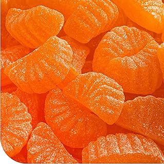 Orange Slices - 2 Pound Bulk Pack (About 65 Count) - Jelly Candy - Old-Fashioned Sweets