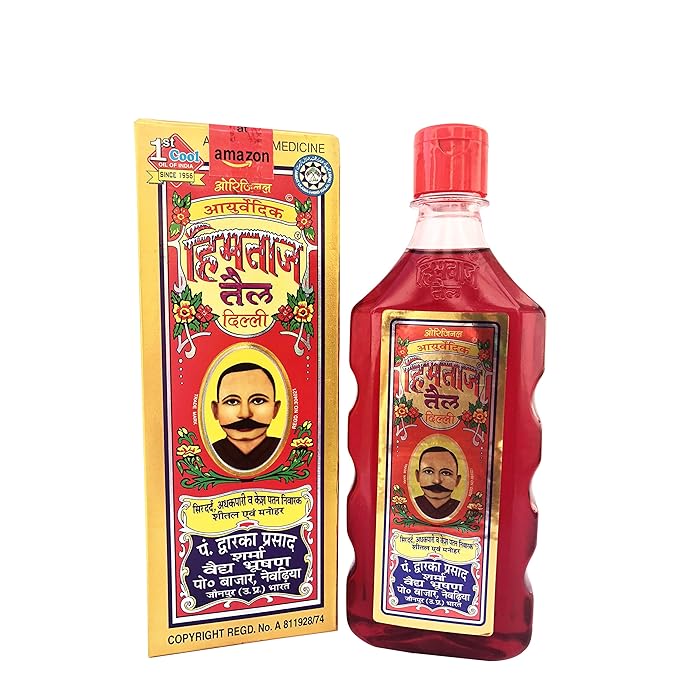 Buy New Pack Original Ayurvedic Himtaj Therapeutic Herbal Hair Oil