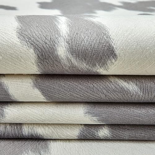 Miniatura 4 de Tapicería de vaca Udder Madness Negro tela por el patio