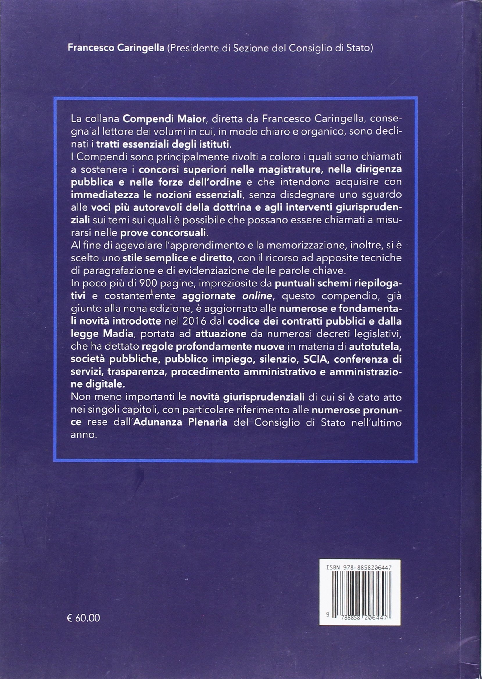 Compendio di diritto amministrativo