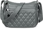 Crossbody Purse for Women Ladies Soft PU Leather Shoulder Bag Medium Roomy Handbag Fashion Tote Top Handle Satchel