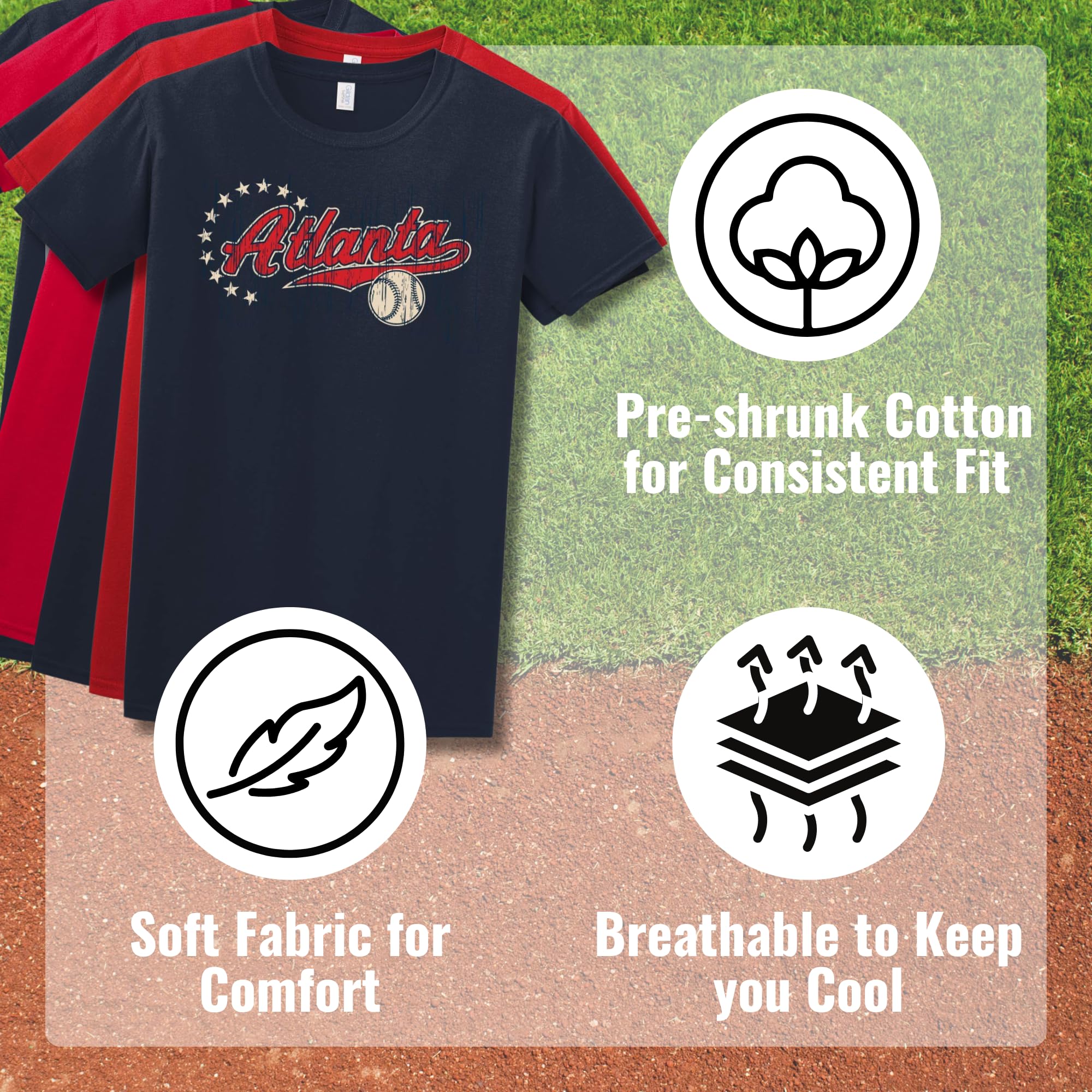 NCAA Campus Script Logo T-Shirt