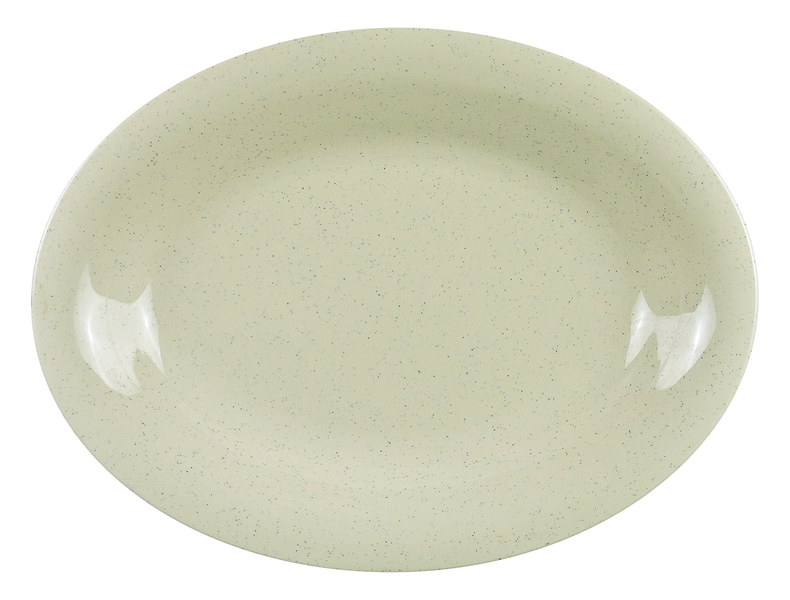 Ardis Oval Platter by Yanco – Large, Melamine, Pack of 24, Model AD-221